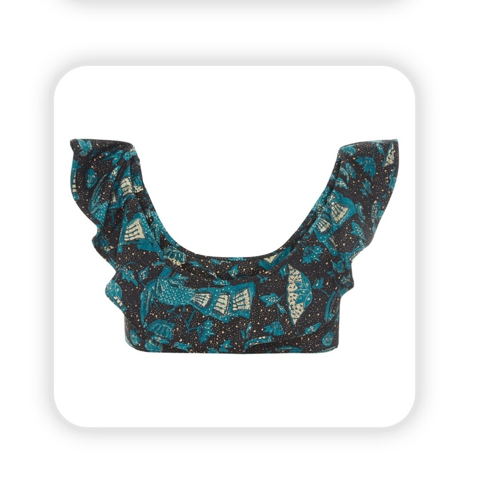 Ulla Johnson azores bikini top and bottom